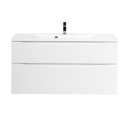 Тумба под раковину подвесная белая 100см Belbagno MARINO-H60-1000-2C-SO-BL-P