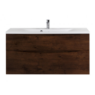 Тумба под раковину подвесная темный дуб 100см Belbagno MARINO-H60-1000-2C-SO-RW-P