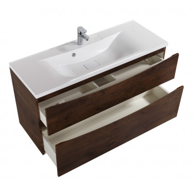 Тумба под раковину подвесная темный дуб 100см Belbagno MARINO-H60-1000-2C-SO-RW-P