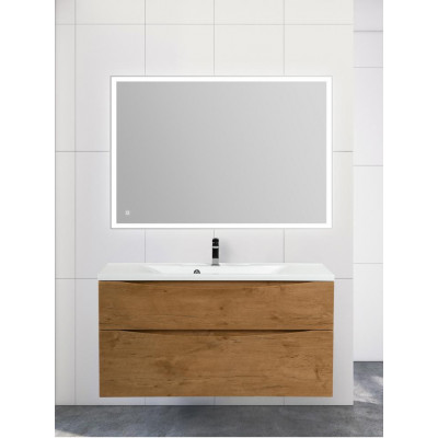Тумба под раковину подвесная светлый дуб 110см Belbagno MARINO-H60-1100-2C-SO-RN-P