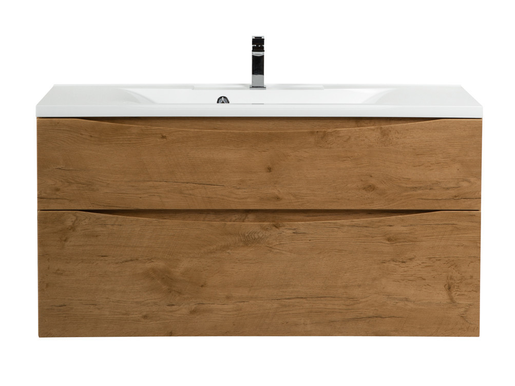 Тумба под раковину подвесная светлый дуб 120см Belbagno MARINO-H60-1200-2C-SO-RN-P