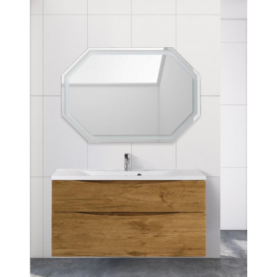 Тумба под раковину подвесная светлый дуб 120см Belbagno MARINO-H60-1200-2C-SO-RN-P