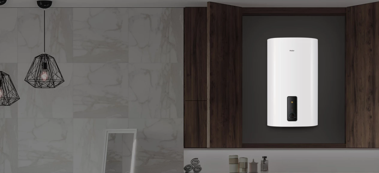 Настенный накопительный электрический водонагреватель Haier ES50V-F3