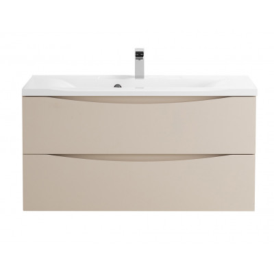 Тумба под раковину подвесная кремовая 80см Belbagno MARINO-800-2C-SO-CO-P