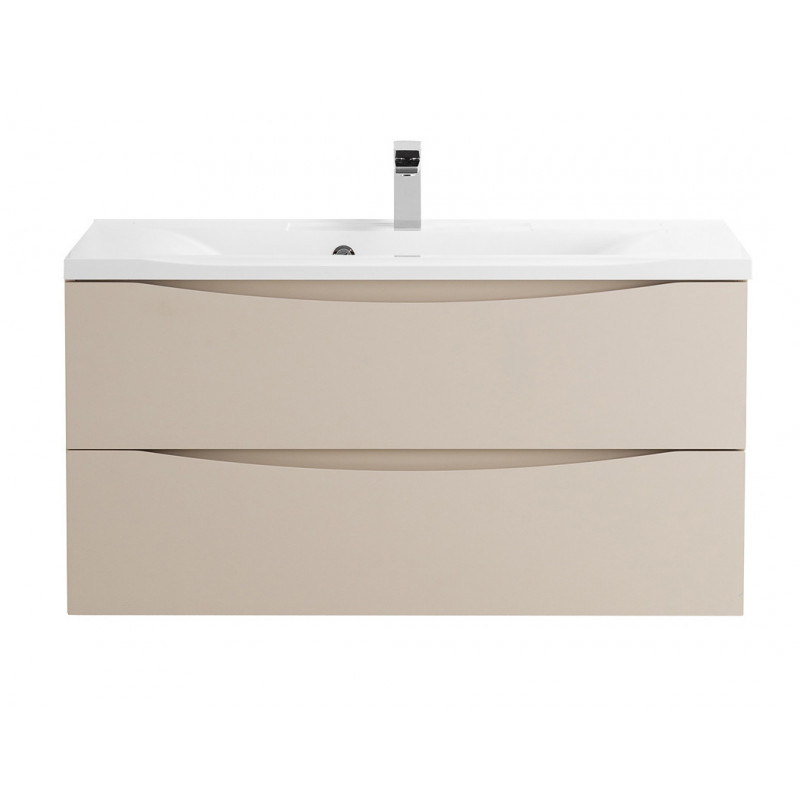 Тумба под раковину подвесная кремовая 80см Belbagno MARINO-800-2C-SO-CO-P