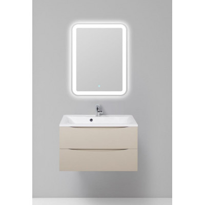 Тумба под раковину подвесная кремовая 80см Belbagno MARINO-800-2C-SO-CO-P