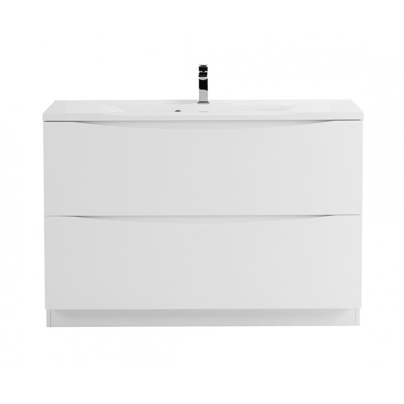 Тумба под раковину напольная белая 80см Belbagno MARINO-800-2C-PIA-BL-P