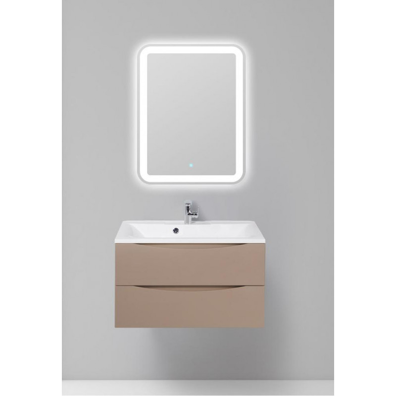 Тумба под раковину подвесная капучино 90см Belbagno MARINO-900-2C-SO-CL-P