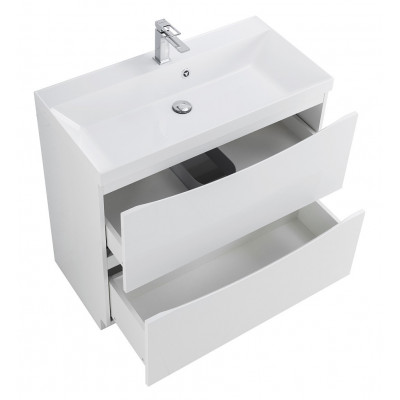 Тумба под раковину напольная белая 90см Belbagno MMARINO-900-2C-PIA-BL-P