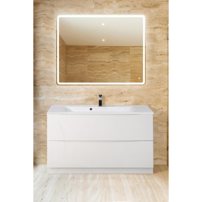 Тумба под раковину напольная белая 100см Belbagno MARINO-1000-2C-PIA-BL-P