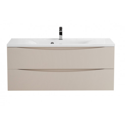 Тумба под раковину подвесная кремовая 120см Belbagno MARINO-1200-2C-SO-CO-P