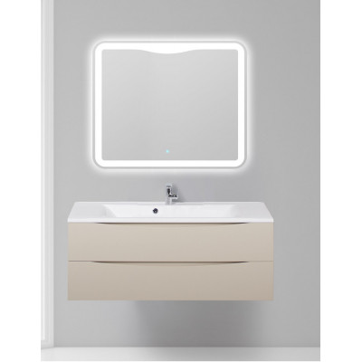 Тумба под раковину подвесная кремовая 120см Belbagno MARINO-1200-2C-SO-CO-P