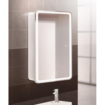 Зеркальный шкаф с подсветкой 50х80см Belbagno MARINO SPC-MAR-500/800-1A-LED-TCH