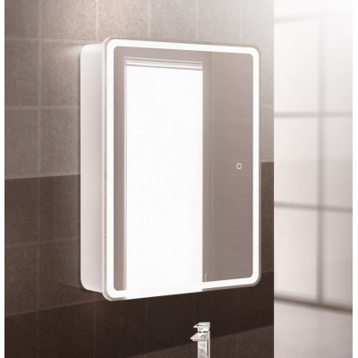 Зеркальный шкаф с подсветкой 60х80см Belbagno MARINO SPC-MAR-600/800-1A-LED-TCH