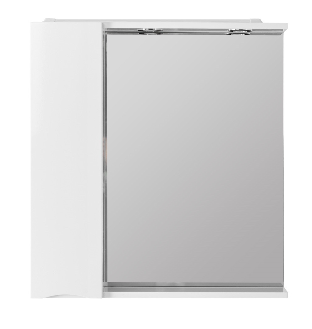 Зеркальный шкаф подвесной 60х75см Belbagno MARINO-SPC-600/750-1A-BL-P-L