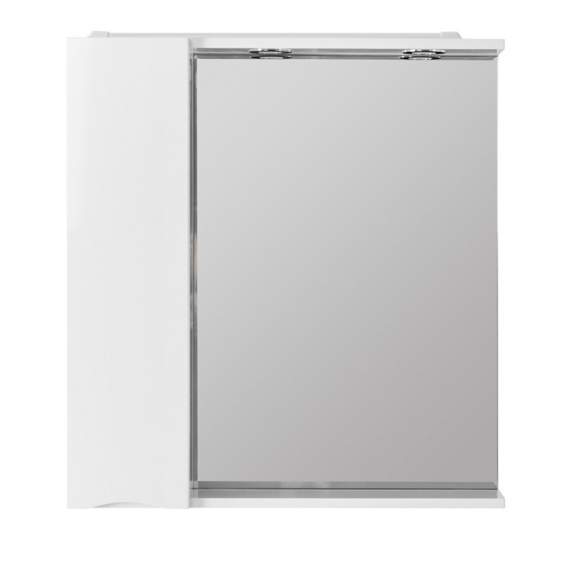 Зеркальный шкаф подвесной 80х75см Belbagno MARINO-SPC-800/750-1A-BL-P-L