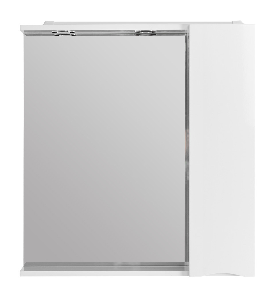 Зеркальный шкаф подвесной 90х75см Belbagno MARINO-SPC-900/750-1A-BL-P-R