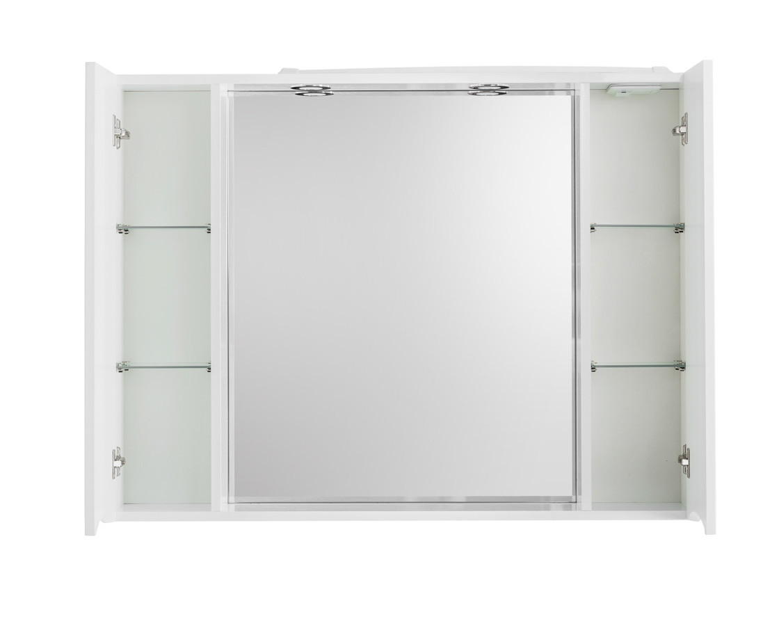 Зеркальный шкаф подвесной 120х75см Belbagno MARINO-SPC-1200/750-2A-BL-P