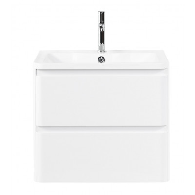 Тумба под раковину подвесная белая 60см Belbagno ALBANO-600-2C-SO-BL