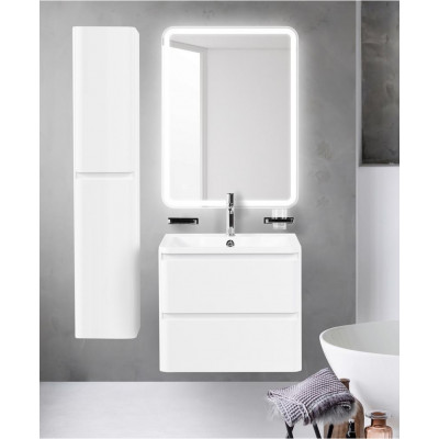 Тумба под раковину подвесная белая 60см Belbagno ALBANO-600-2C-SO-BL