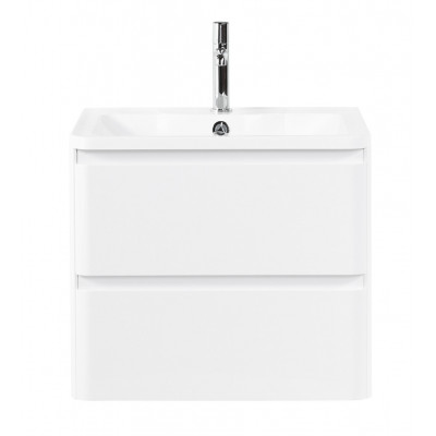 Тумба под раковину подвесная белая 70см Belbagno ALBANO-700-2C-SO-BL
