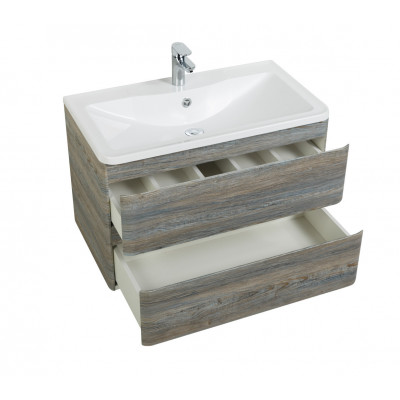 Тумба под раковину подвесная сосна скания 90см Belbagno ALBANO-900-2C-SO-PS