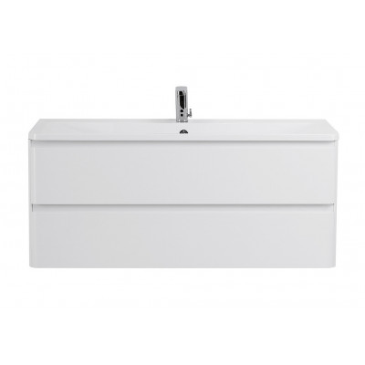 Тумба под раковину подвесная белая 120см Belbagno ALBANO-1200-2C-SO-BL