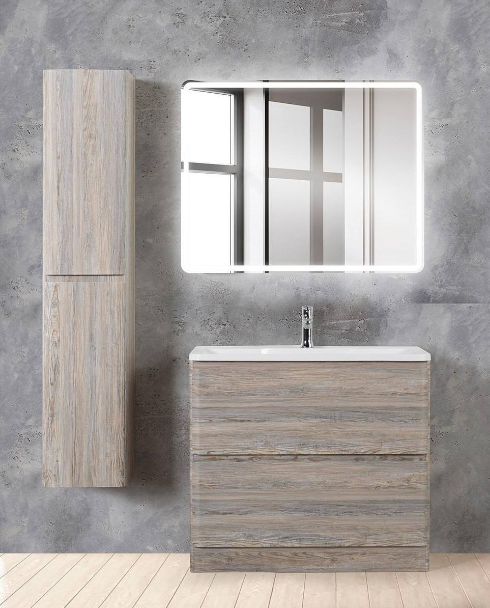 Тумба под раковину напольная сосна скания 90см Belbagno ALBANO-900-2C-PIA-PS