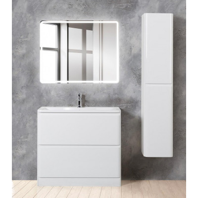 Тумба под раковину напольная белая 100см Belbagno ALBANO-1000-2C-PIA-BL