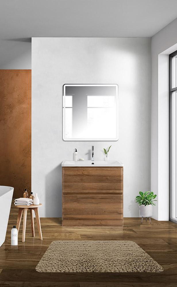 Тумба под раковину напольная дуб рустикальный 100см Belbagno ALBANO-1000-2C-PIA-RR