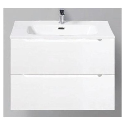 Тумба под раковину подвесная белая 70см Belbagno ETNA-700-2C-SO-BL-P