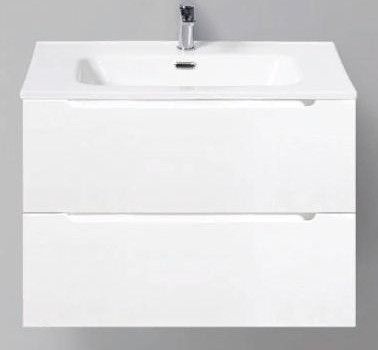 Тумба под раковину подвесная белая 70см Belbagno ETNA-700-2C-SO-BL-P