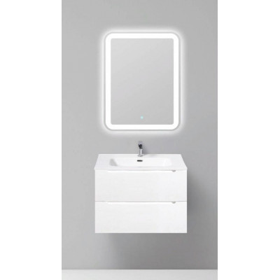 Тумба под раковину подвесная белая 70см Belbagno ETNA-700-2C-SO-BL-P