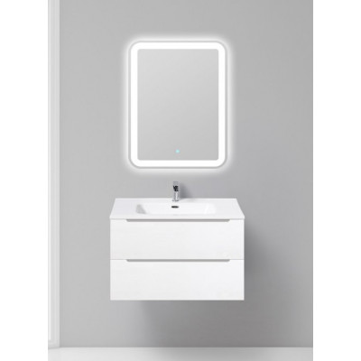 Тумба под раковину подвесная белая 80см Belbagno ETNA-800-2C-SO-BL-P