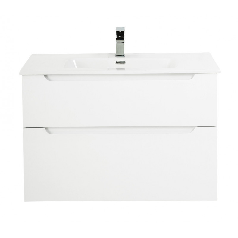 Тумба под раковину подвесная белая 60см Belbagno ETNA-H60-600-2C-SO-BL-P