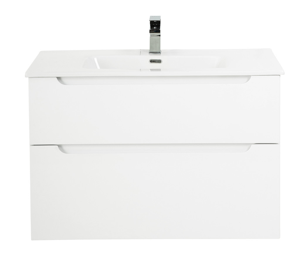 Тумба под раковину подвесная белая 60см Belbagno ETNA-H60-600-2C-SO-BL-P