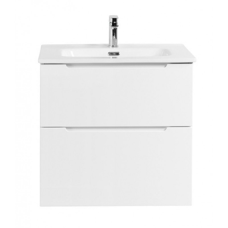 Тумба под раковину подвесная белая 70см Belbagno ETNA-H60-700-2C-SO-BL-P