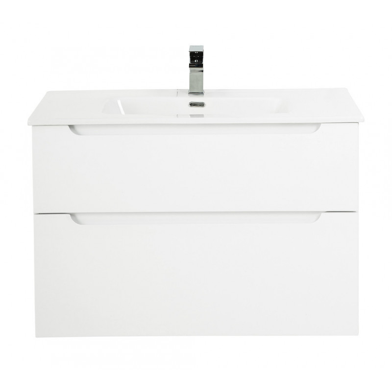 Тумба под раковину подвесная белая 90см Belbagno ETNA-H60-900-2C-SO-BL-P