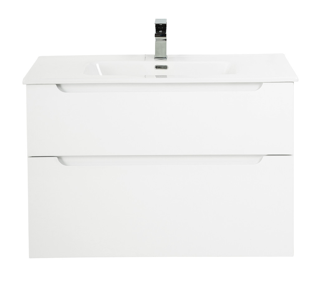 Тумба под раковину подвесная белая 90см Belbagno ETNA-H60-900-2C-SO-BL-P