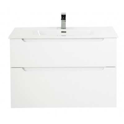 Тумба под раковину подвесная белая 100см Belbagno ETNA-H60-1000-2C-SO-BL-P