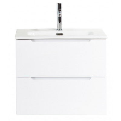 Тумба под раковину подвесная белая 50см Belbagno ETNA39-500/390-2C-SO-BL-P