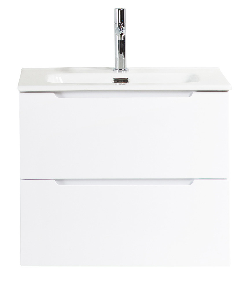Тумба под раковину подвесная белая 70см Belbagno ETNA39-700/390-2C-SO-BL-P
