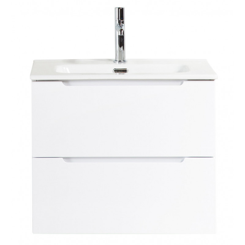 Тумба под раковину подвесная белая 80см Belbagno ETNA39-800/390-2C-SO-BL-P