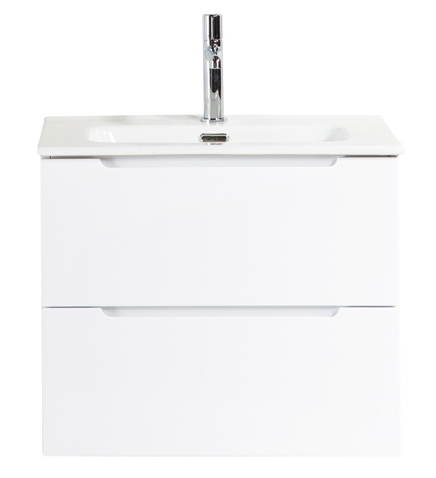 Тумба под раковину подвесная белая 80см Belbagno ETNA39-800/390-2C-SO-BL-P