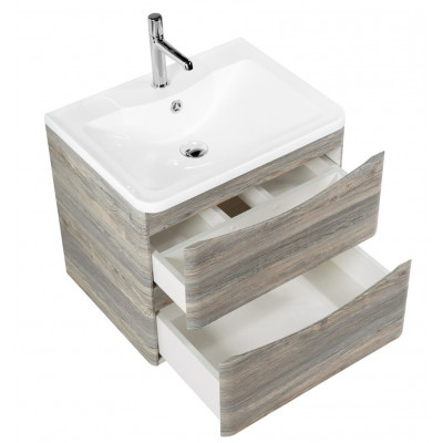 Тумба под раковину подвесная сосна скания 60см Belbagno ACQUA-600-2C-SO-PS