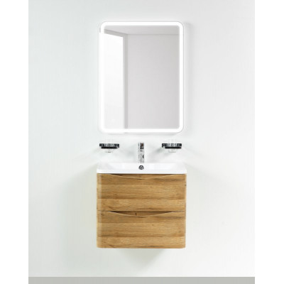 Тумба под раковину подвесная дуб рустикальный 70см Belbagno ACQUA-700-2C-SO-RR