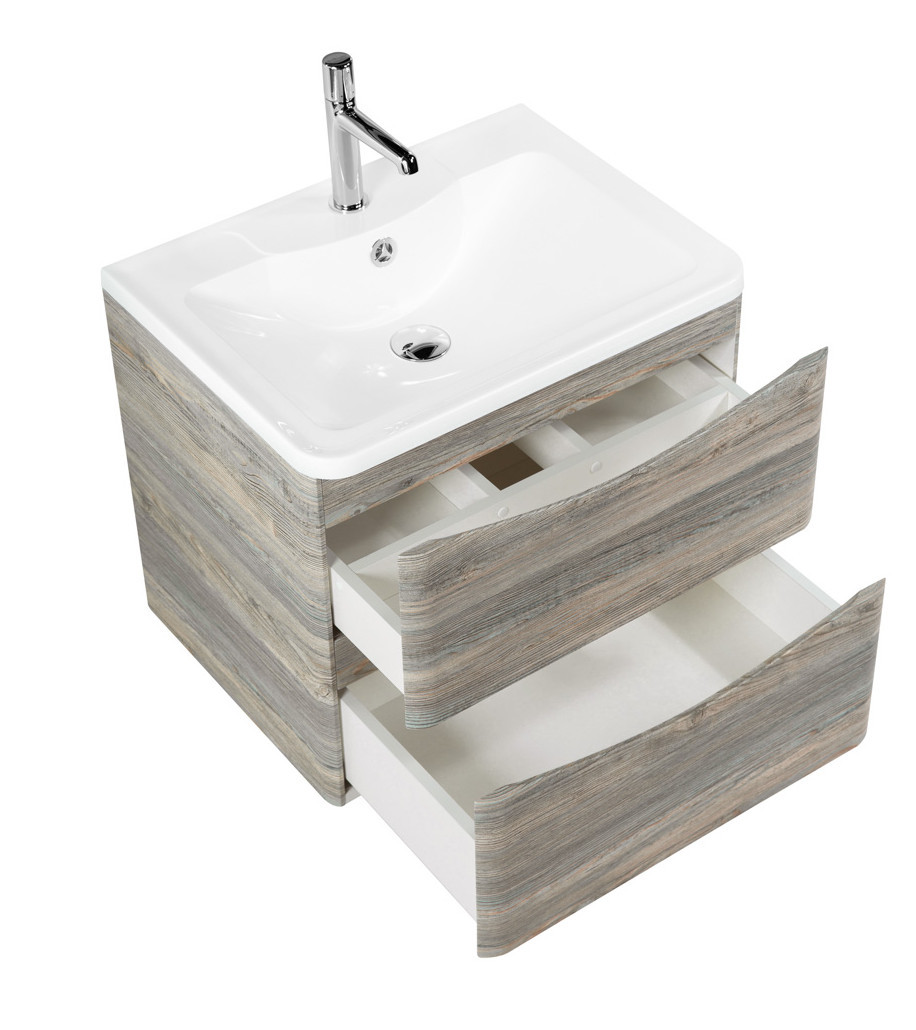 Тумба под раковину подвесная сосна скания 70см Belbagno ACQUA-700-2C-SO-PS