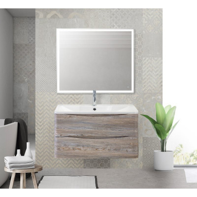 Тумба под раковину подвесная сосна скания 100см Belbagno ACQUA-1000-2C-SO-PS