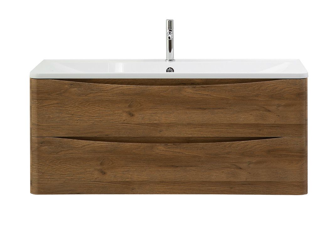 Тумба под раковину подвесная дуб рустикальный 120см Belbagno ACQUA-1200-2C-SO-RR