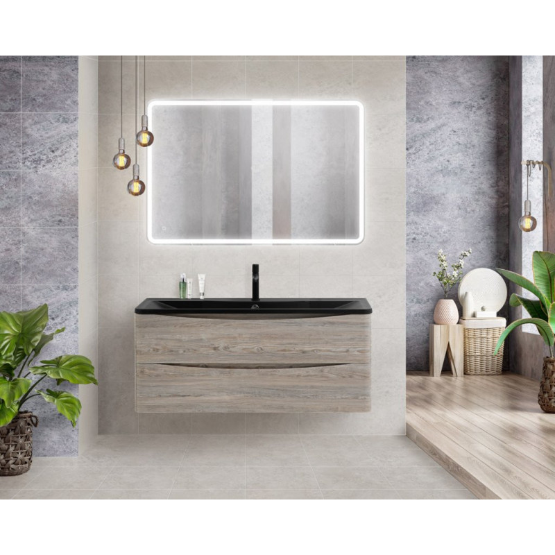Тумба под раковину подвесная сосна скания 120см Belbagno ACQUA-1200-2C-SO-PS